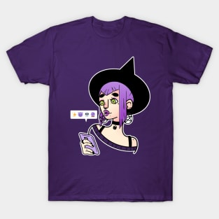 Phone witch T-Shirt